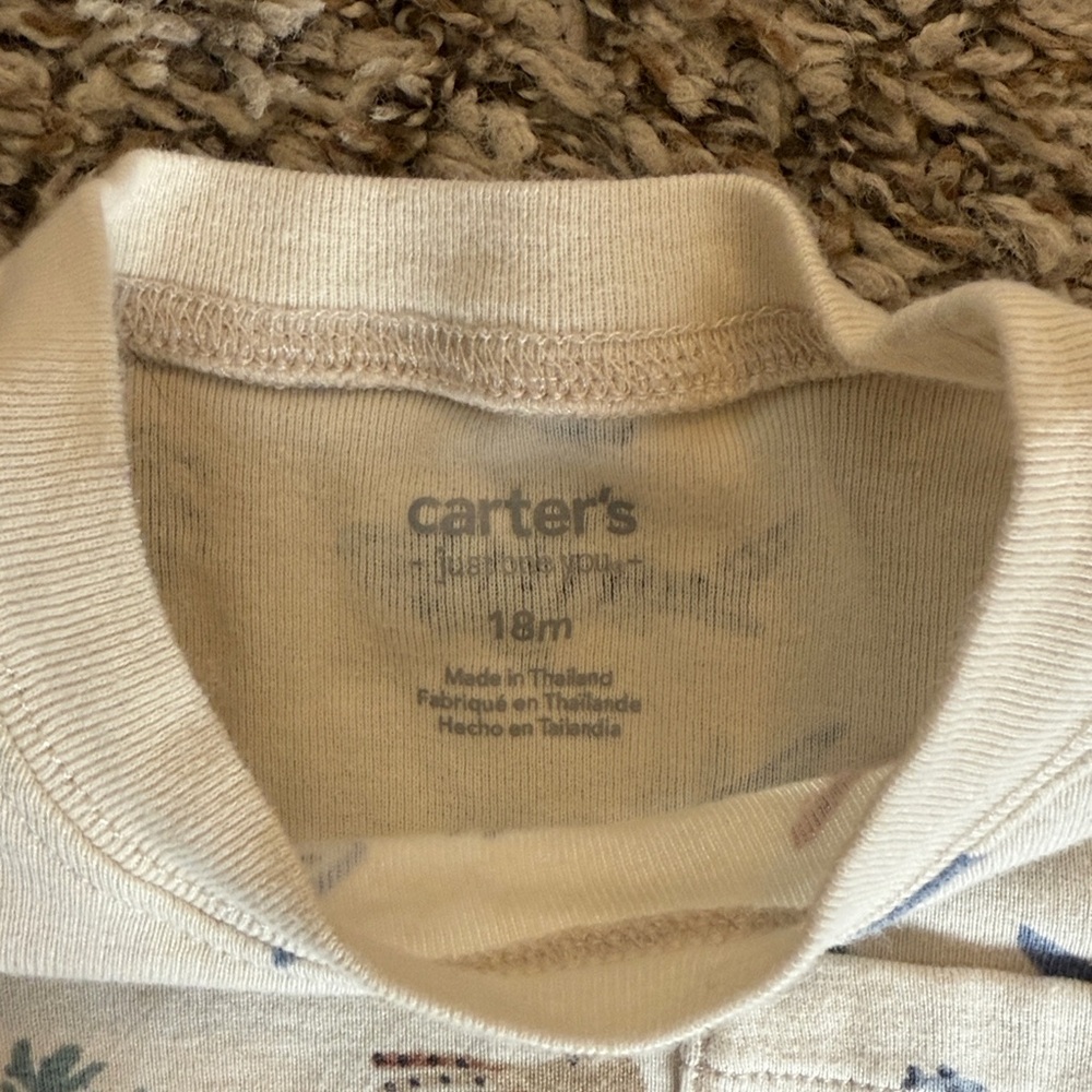 Carter's Cream and blue ocean Graphic Tee - Picture 3 of 4